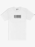 Ten Toes Down Barcode White T-Shirt product image (1)