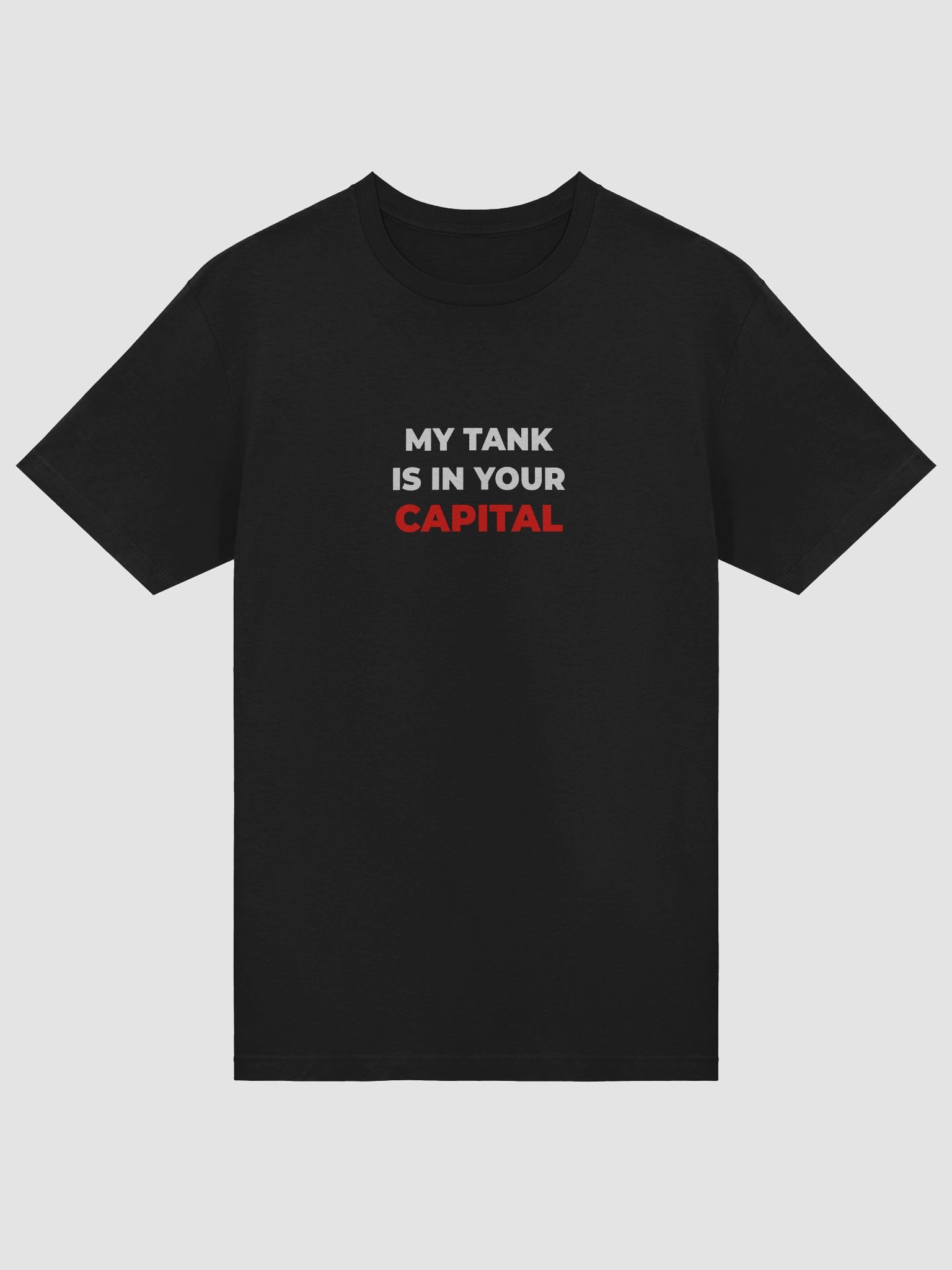 My Tank is in Your Capital T-Shirt product image (13)