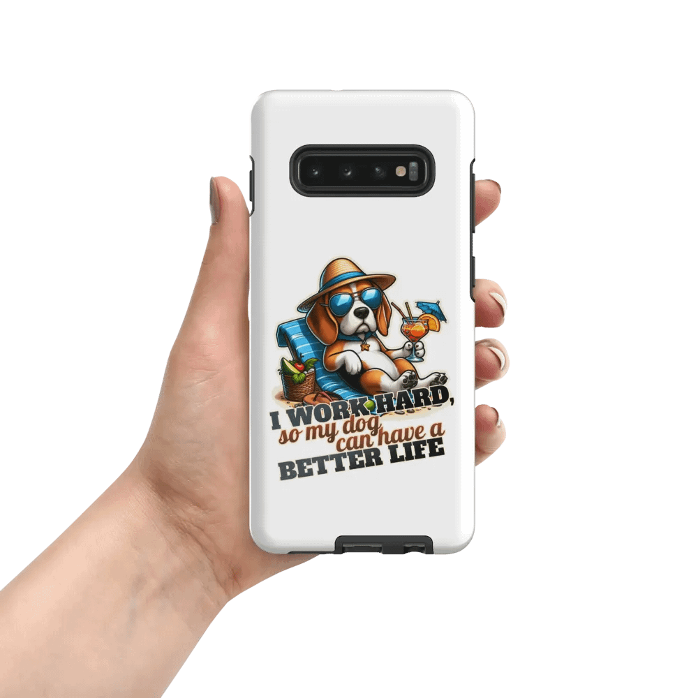 Work Hard - Beagle Beach - Tough Case for Samsung® product image (55)