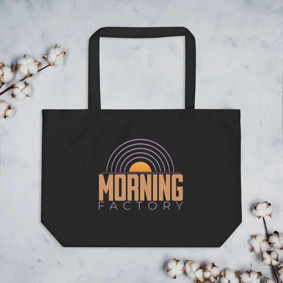 Morning Factory - Organic Cotton Tote product image (3)
