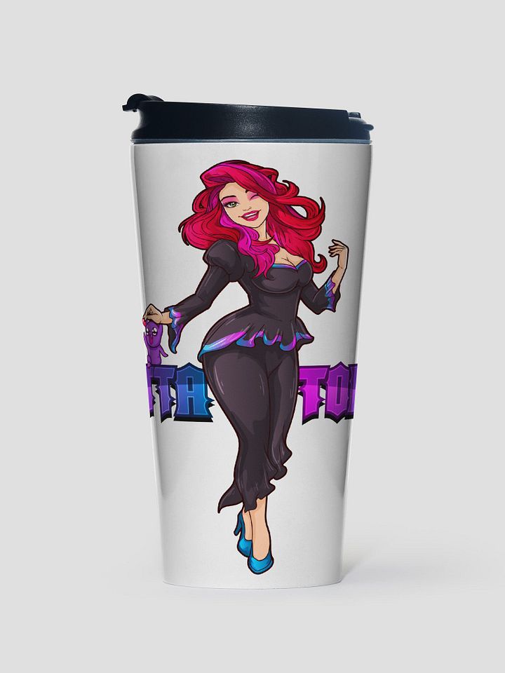 Stainless Steel Travel Mug - Katt with Jeffrey product image (1)