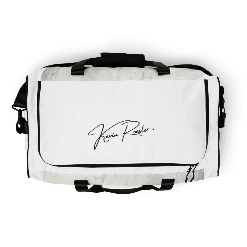 Marble Script All-Over Duffle Bag product image (5)