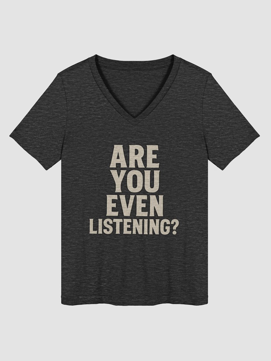 Playful Vibe Relaxed V-Neck Tee product image (1)