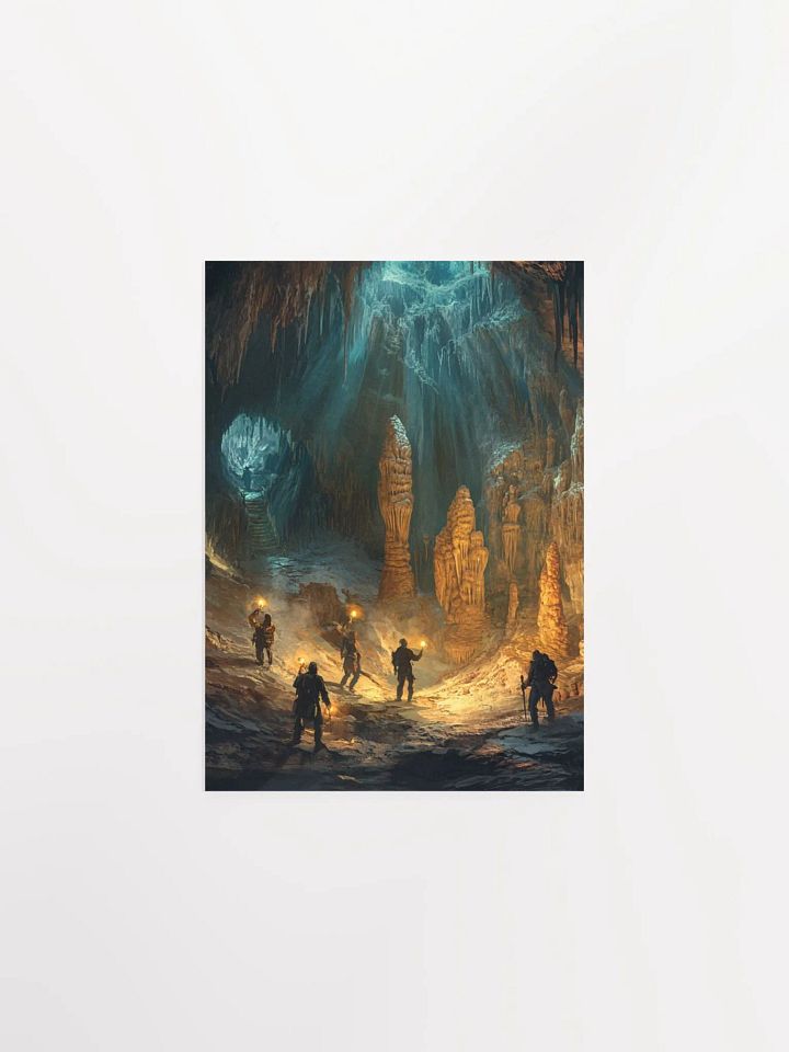Mysterious Cave Exploration Poster product image (2)