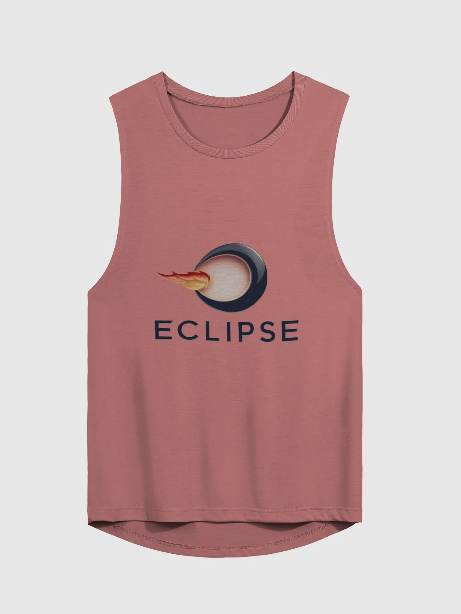 Women's Flowy Muscle Tank with Exclusive Eclipse Design - Soft, Lightweight, Multiple Colours product image (3)
