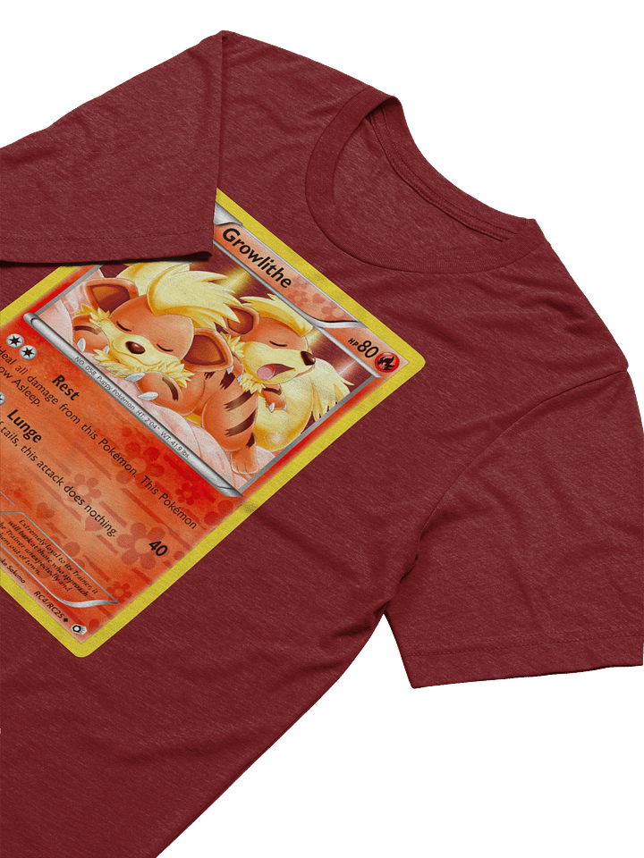 Growlithe TCg T-shirt product image (2)