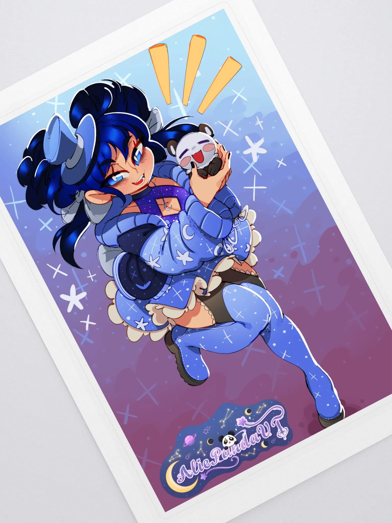 Celestial Kiss Cut Sticker Sheet product image (1)