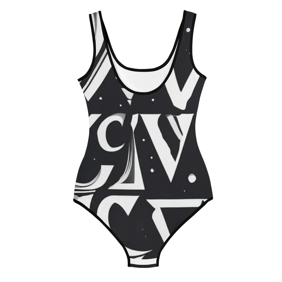 Vibrant Vortex Youth Swimsuit product image (3)