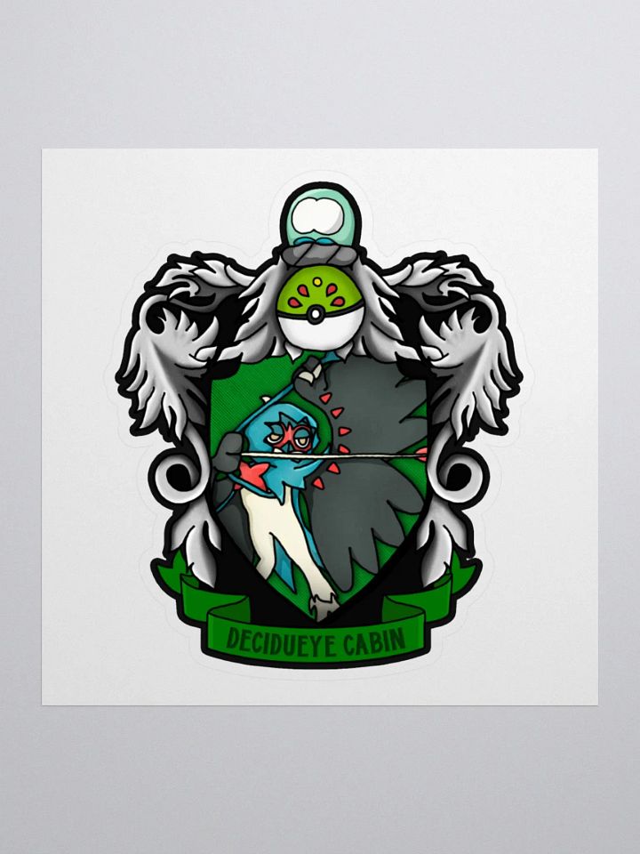 Owl Cabin Badge Sticker product image (3)