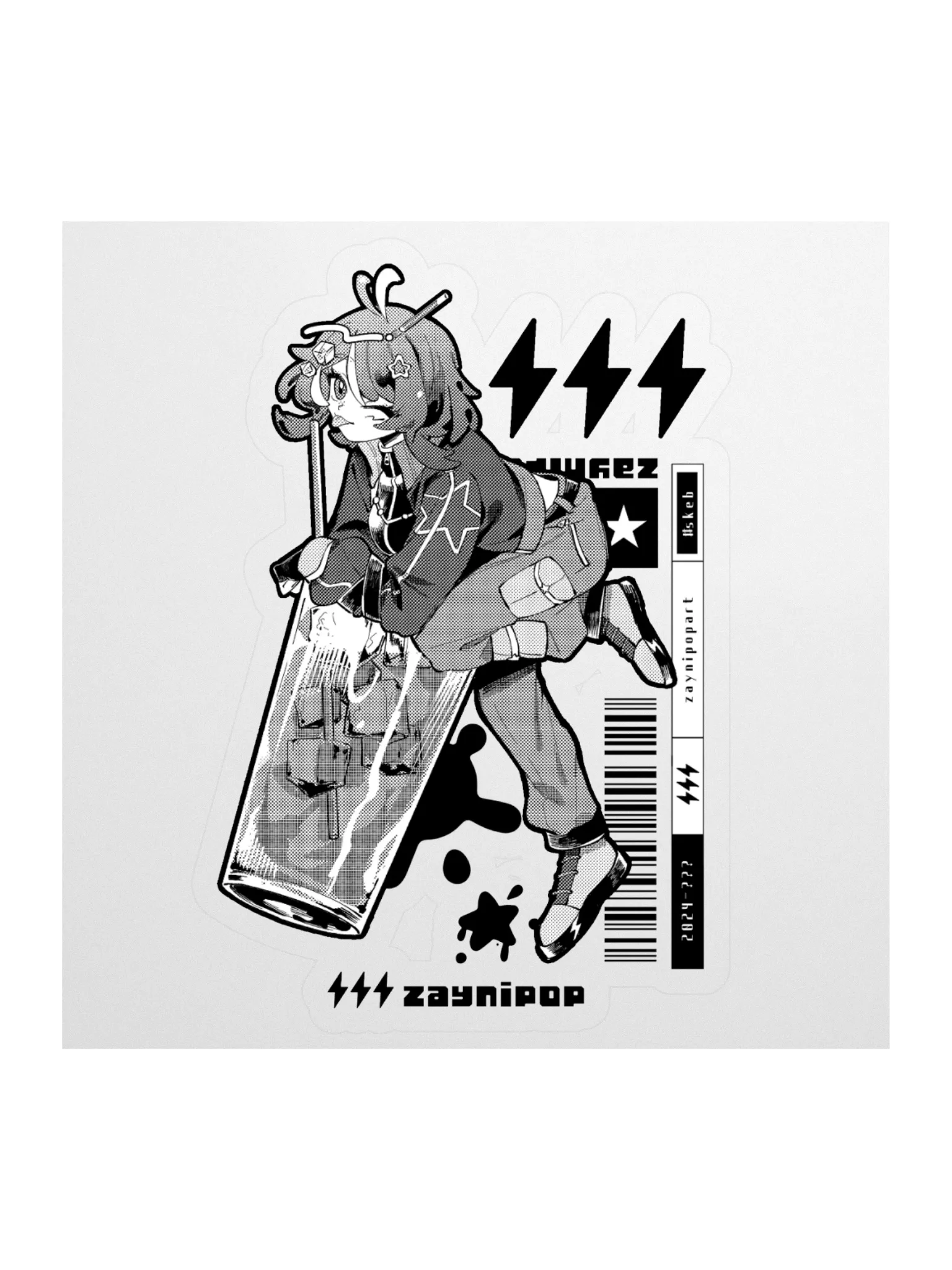 Sippin' Style Sticker product image (1)