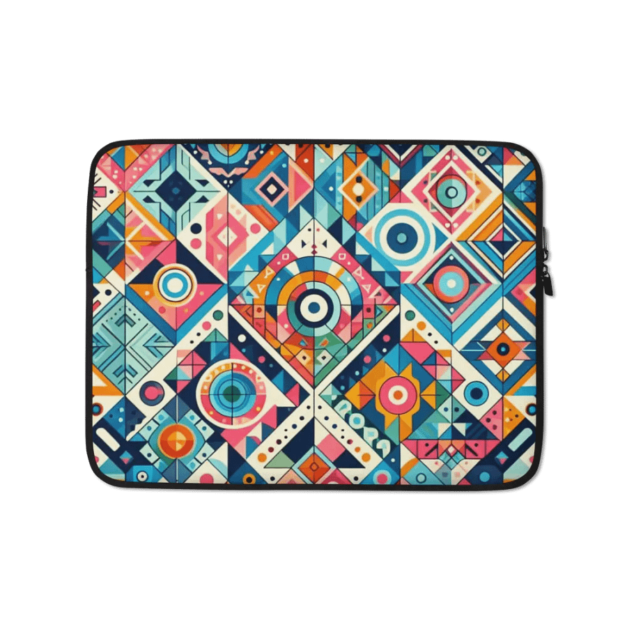Geometric pattern Laptop Sleeve product image (1)