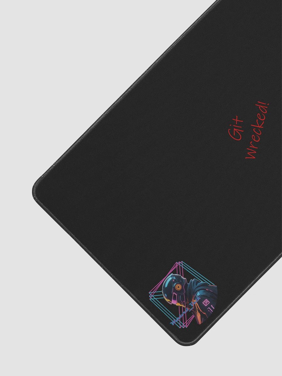 "Git Wrecked" Mouse Mat product image (2)