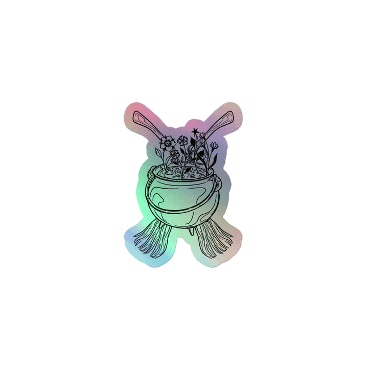 Henbane Coven Crest Holographic Sticker product image (1)