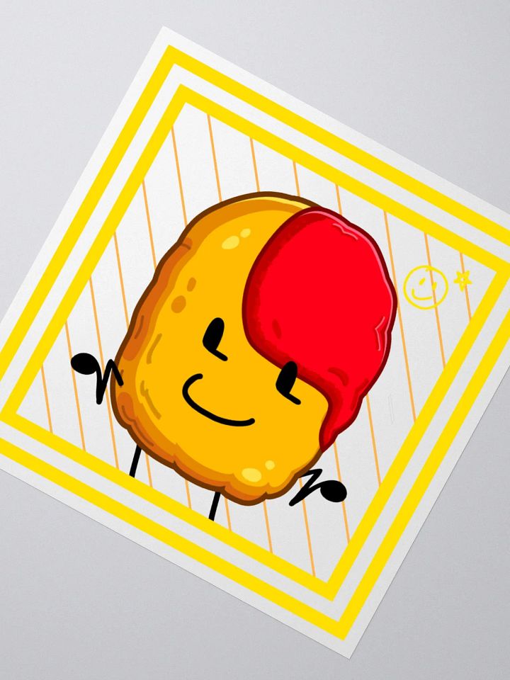 Chicken Nugget Kiss-Cut Stickers product image (2)