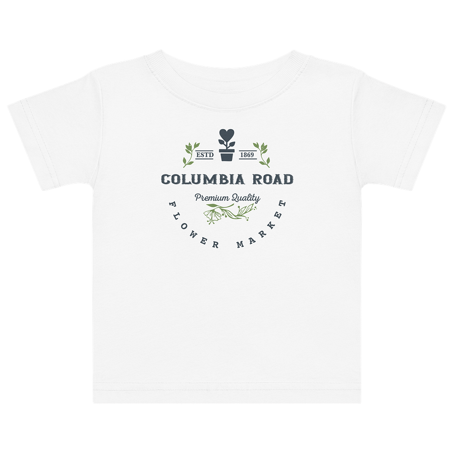 Columbia Road Market Baby T-Shirt (White) product image (1)