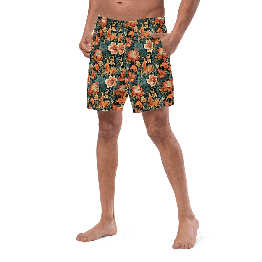 Sunset Flowers | Swim Trunks product image (3)