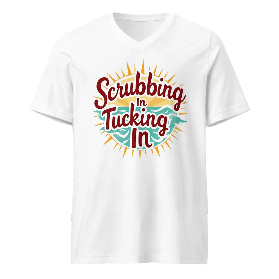 Sunshine Scrubbing In V-Neck Tee product image (5)