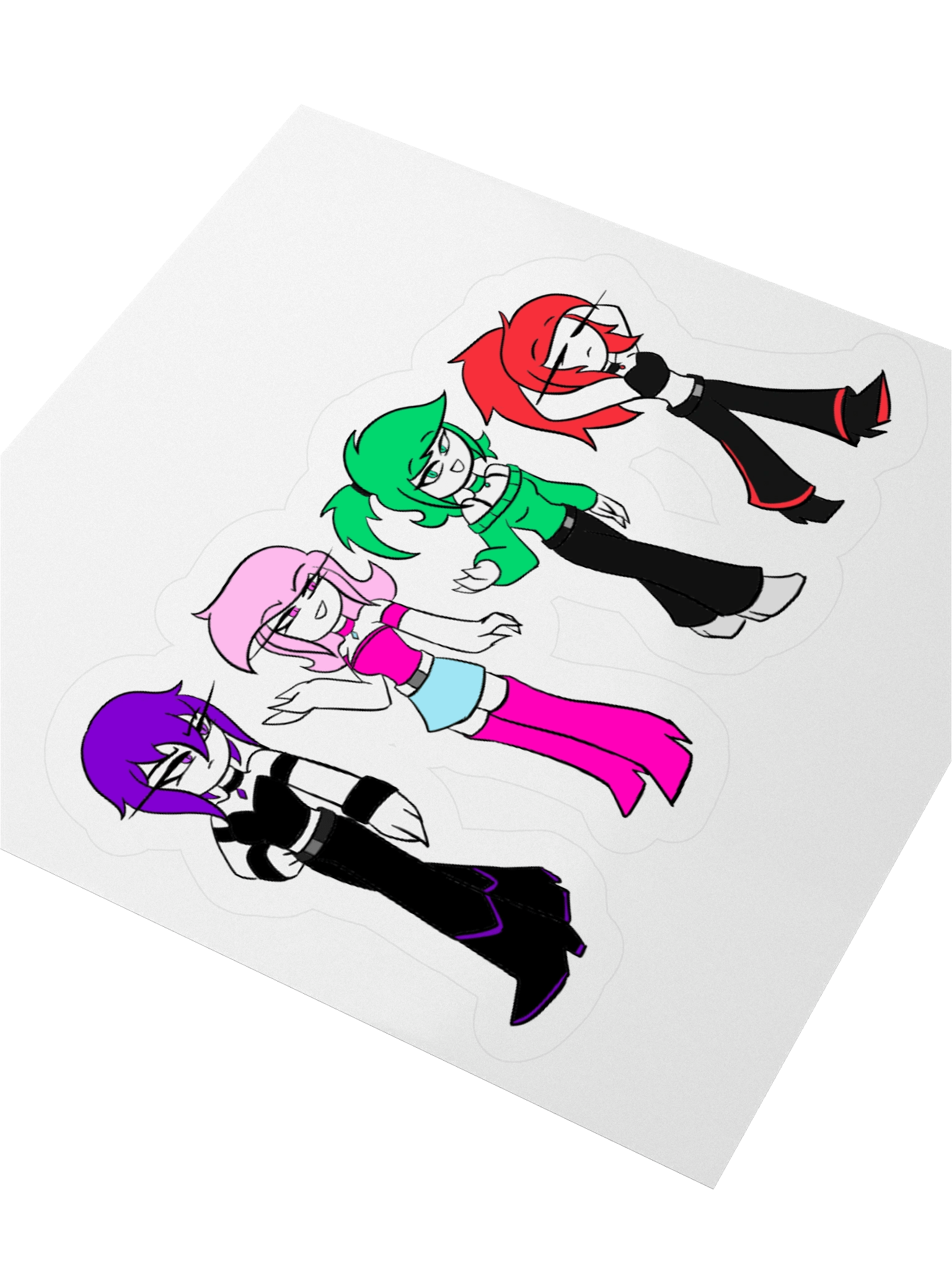 The Squad - Singular Sticker product image (3)