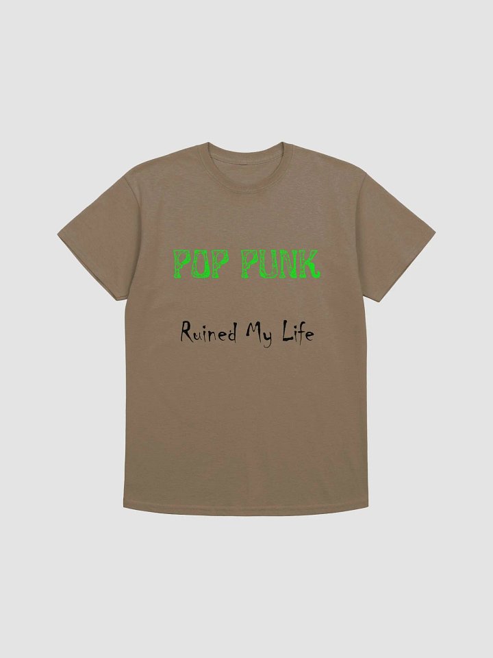 Pop Punk Ruined My Life (Black) Heavyweight T-Shirt product image (1)