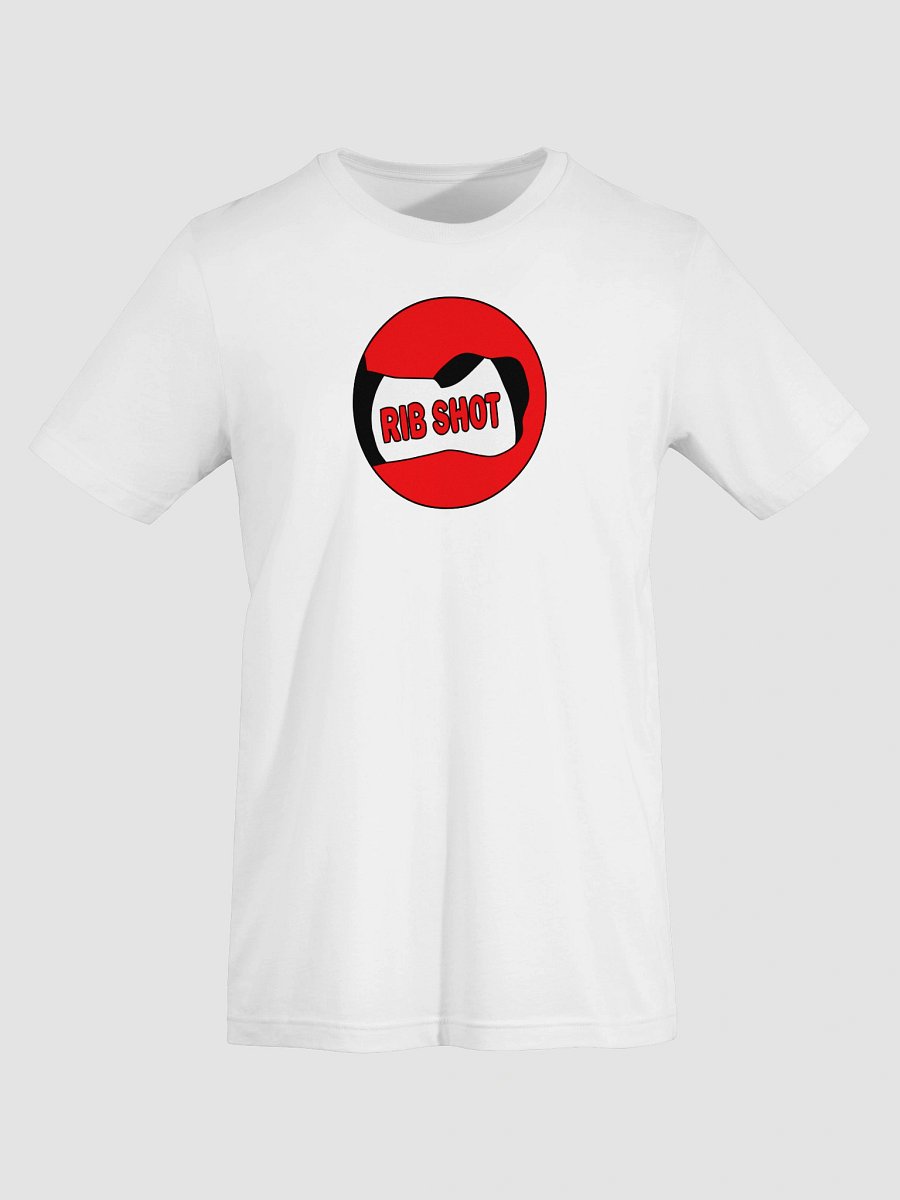 Rib Shot White T-Shirt product image (7)