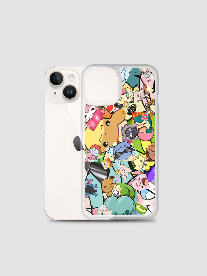 [PixelxKitten] iPhone Case Pokémon Emote Allover Print product image (2)