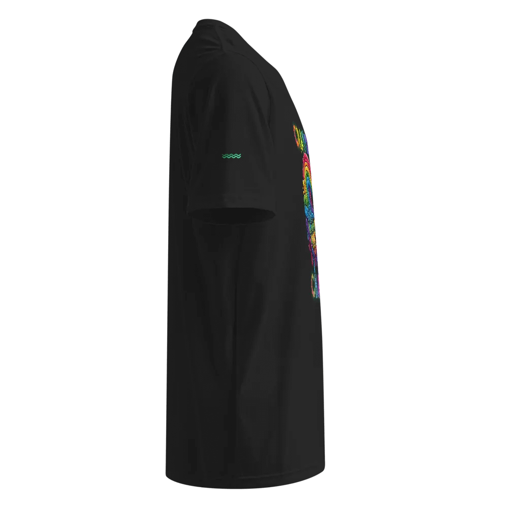 Crayon Chaos Unisex Athletic Tee (UA) product image (4)