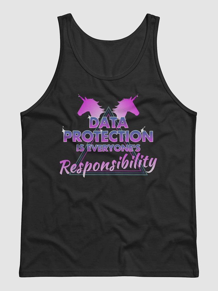 Data Protection jersey tank top product image (2)