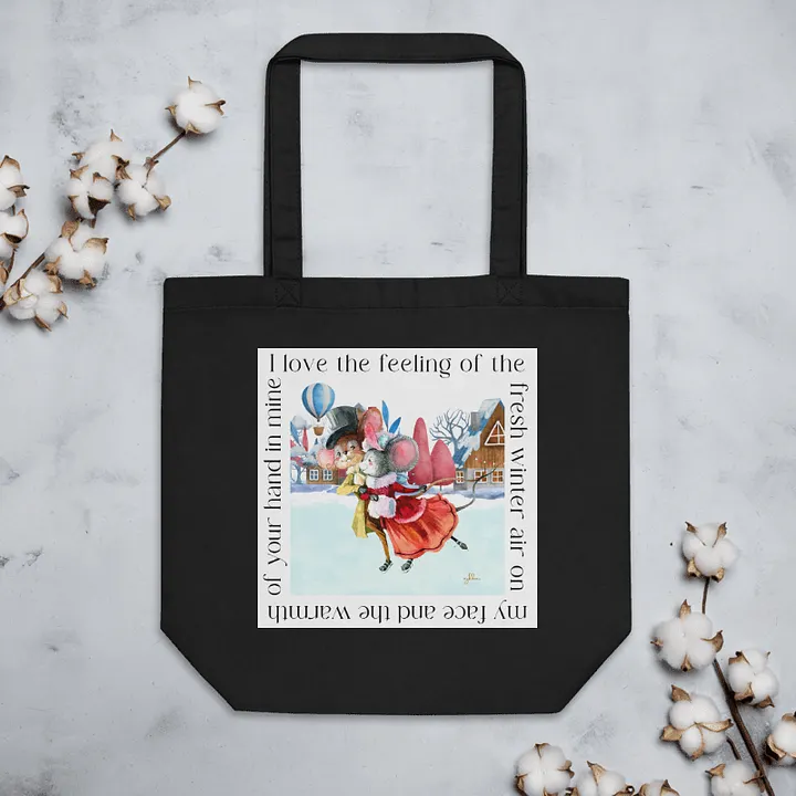 Warm Winter Embrace Eco Tote Bag product image (1)