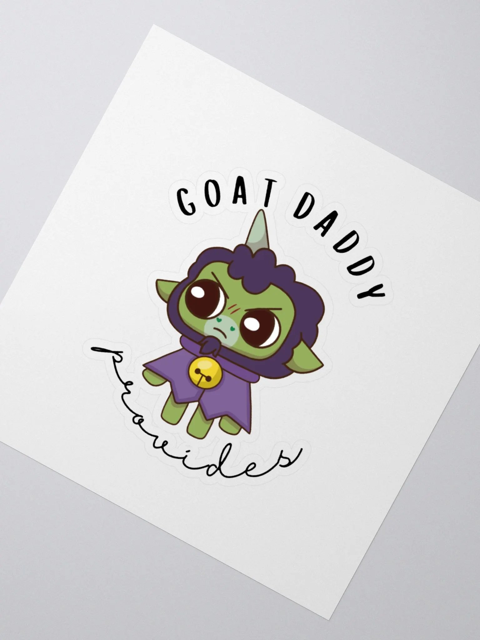 Goat Daddy Provides Sticker product image (6)