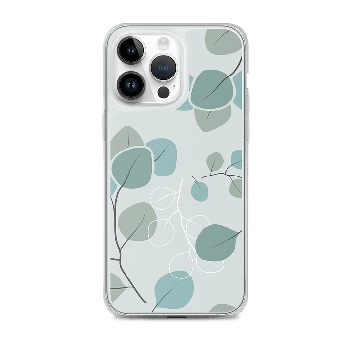 Stylized Leaf Pattern MagSafe iPhone Case product image (2)
