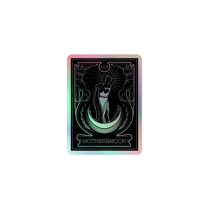 MM 𝖙𝖆𝖗𝖔𝖙 holographic sticker product image (1)