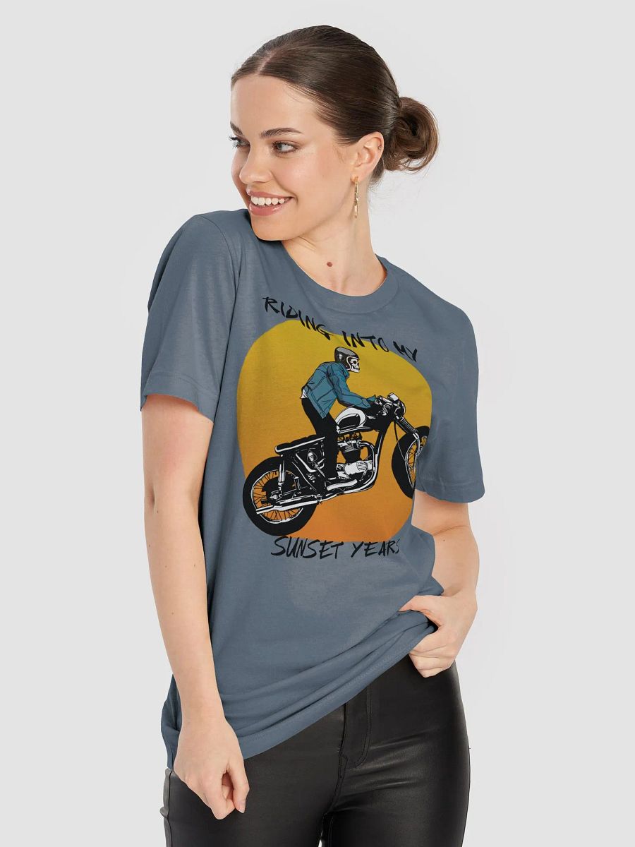 Skeleton Riding in Style Unisex T-Shirt product image (35)