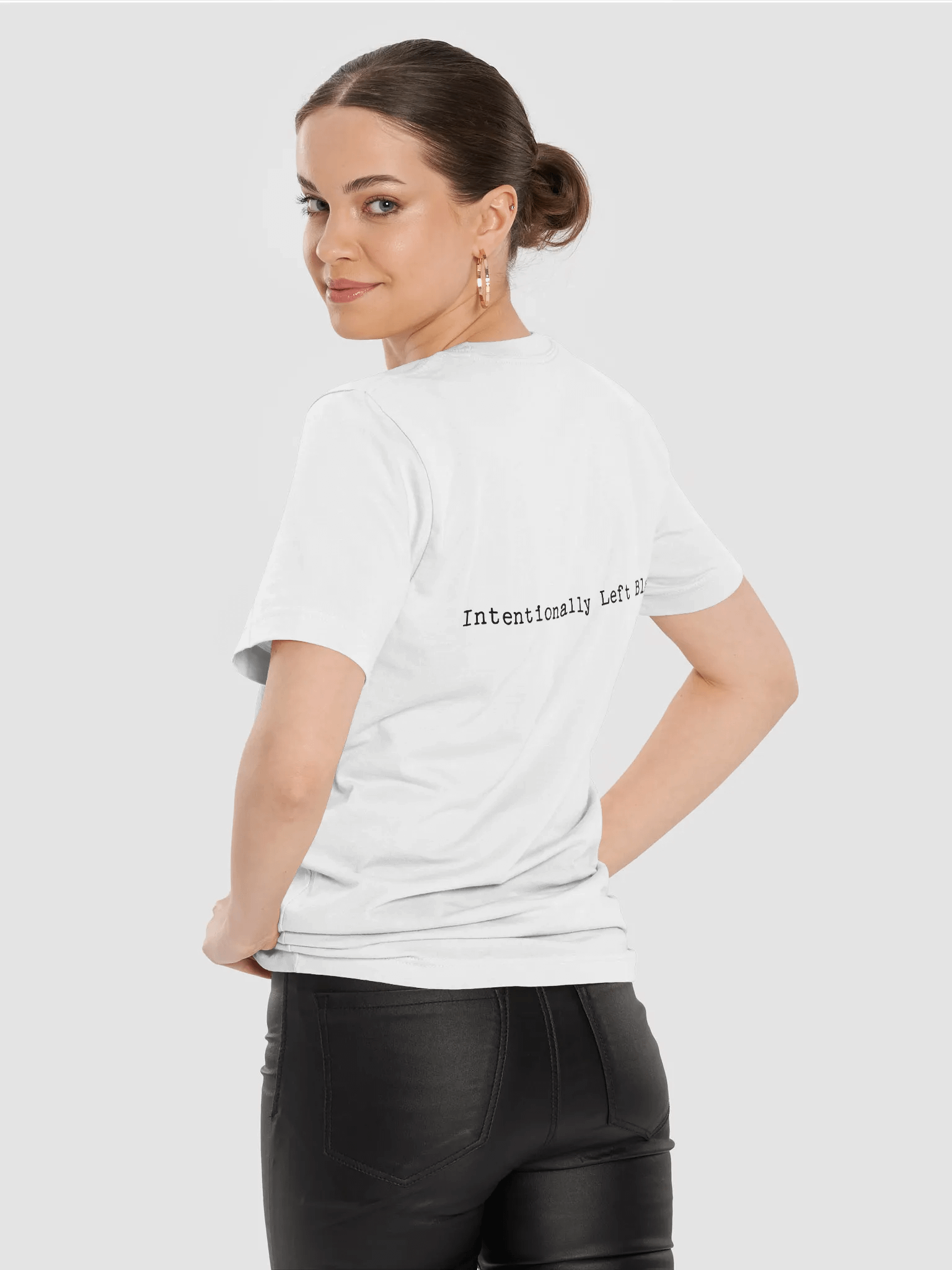 Intentionally Left Blank Printed Supersoft T-Shirt product image (94)