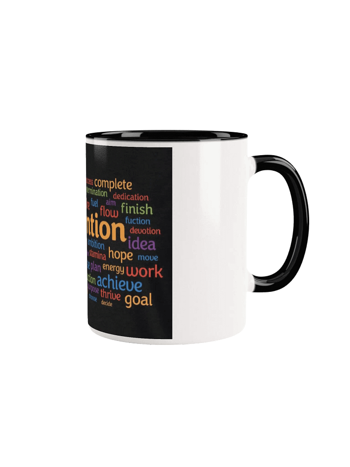 Intention Word Cloud Mug product image (1)