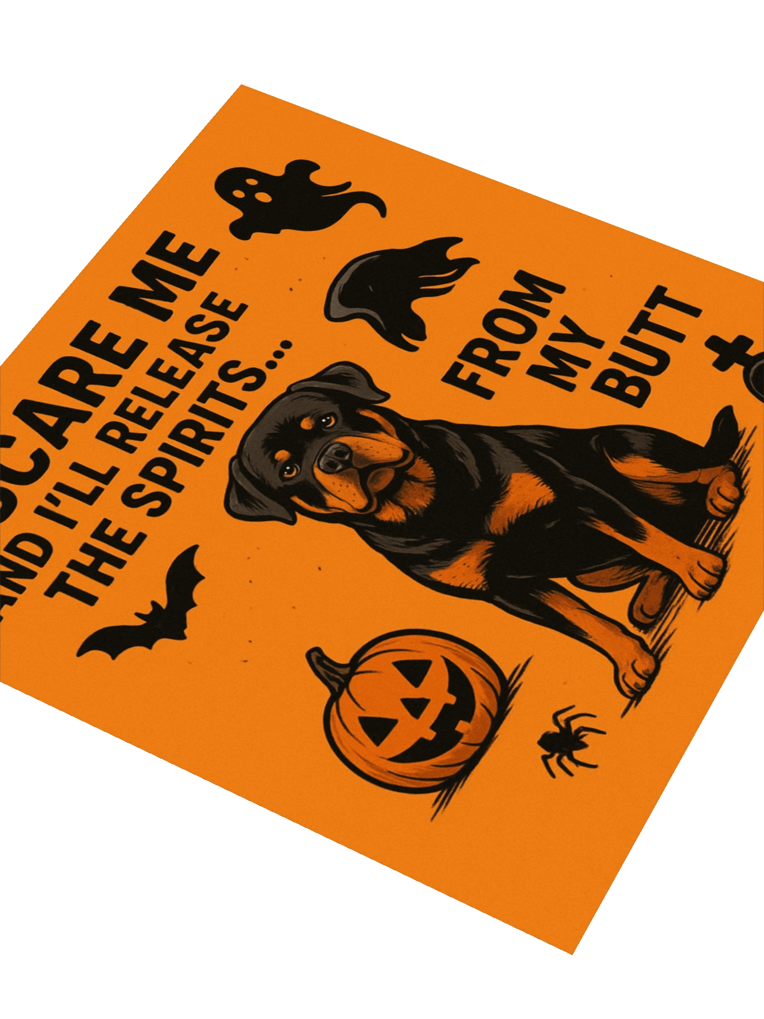 Scare me and I’ll release the spirits… from my butt. - Rottweiler Sticker product image (7)