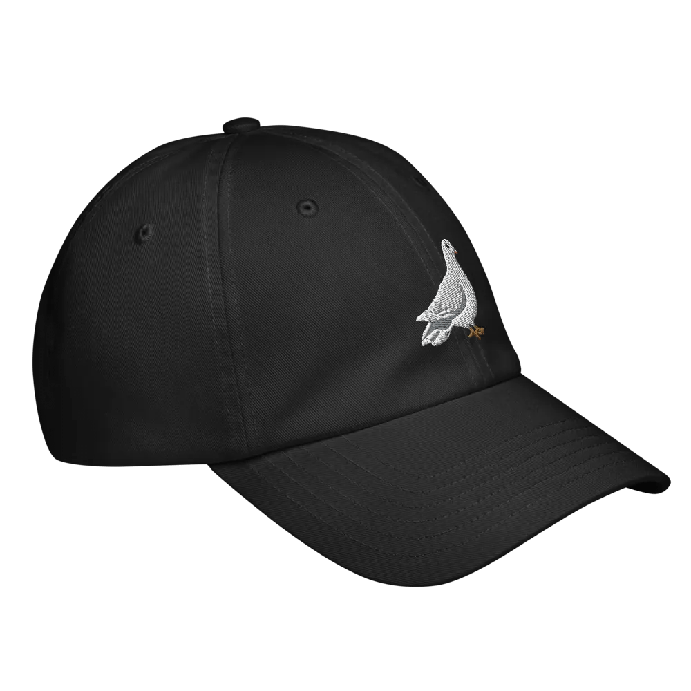 White Dove Embroidered Bird Dad Hat product image (3)