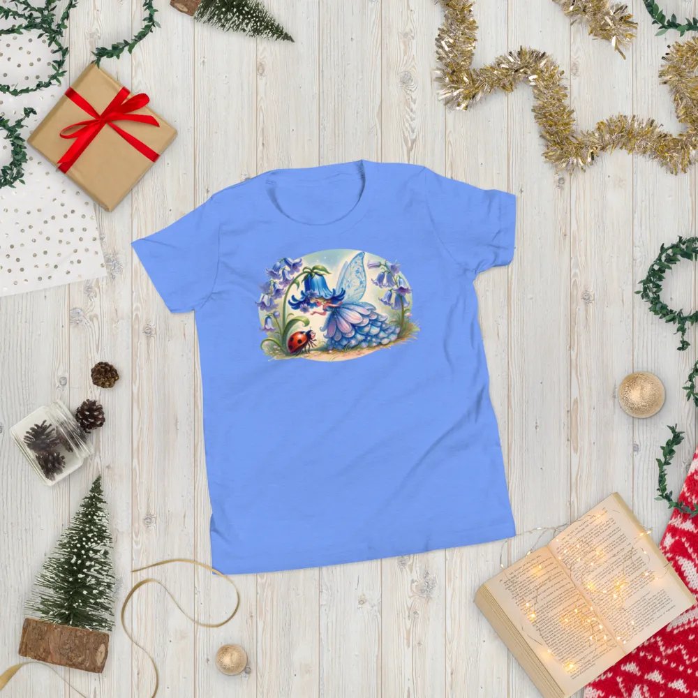 Bluebell Flower Fairy and Ladybug Youth T-Shirt product image (24)