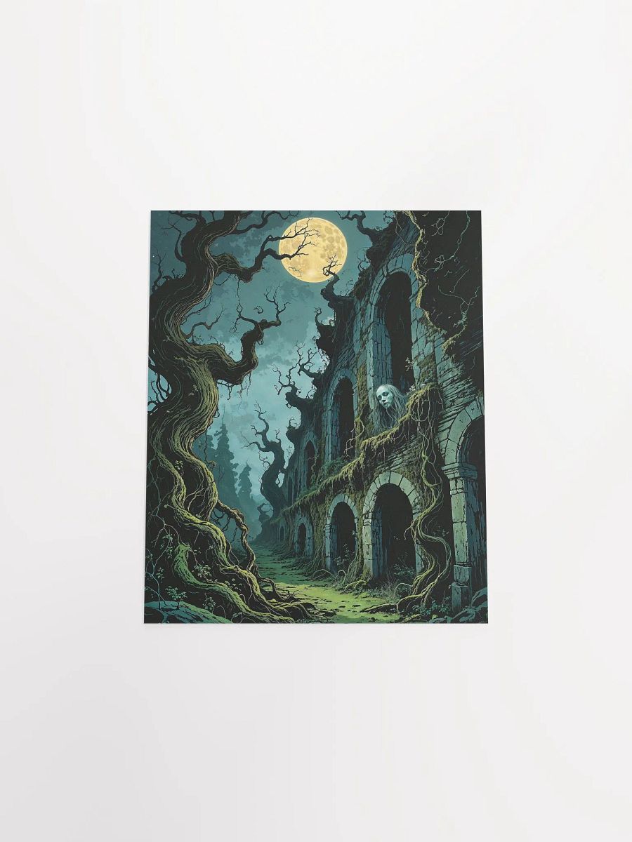 Haunted Arches Matte Poster product image (30)