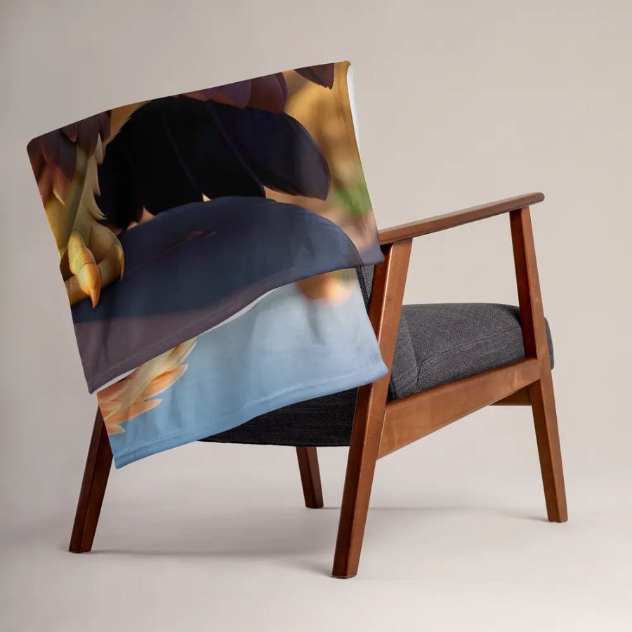 Endangered Species - Mexico - Golden Eagle Throw Blanket product image (5)