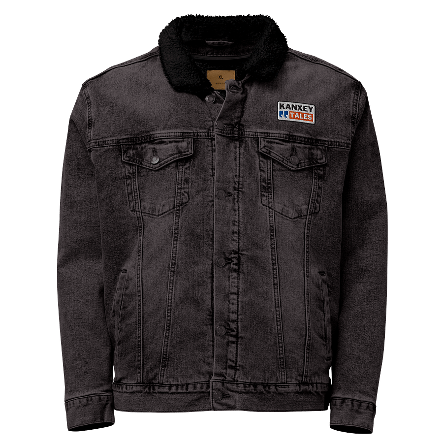 KANXEY Tales Unisex Sherpa Denim Jacket product image (1)
