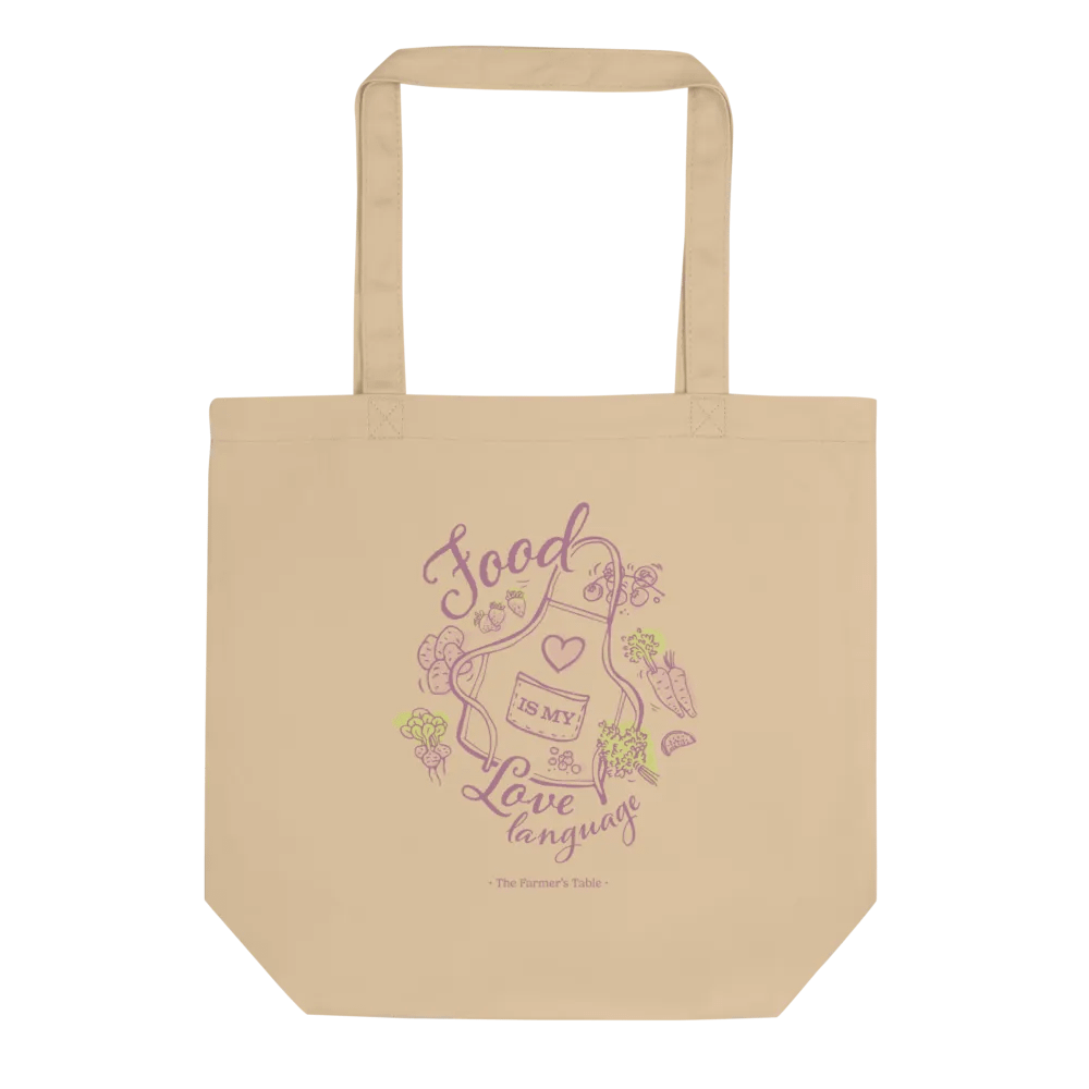 Food is My Love Language (Canvas Tote) product image (2)