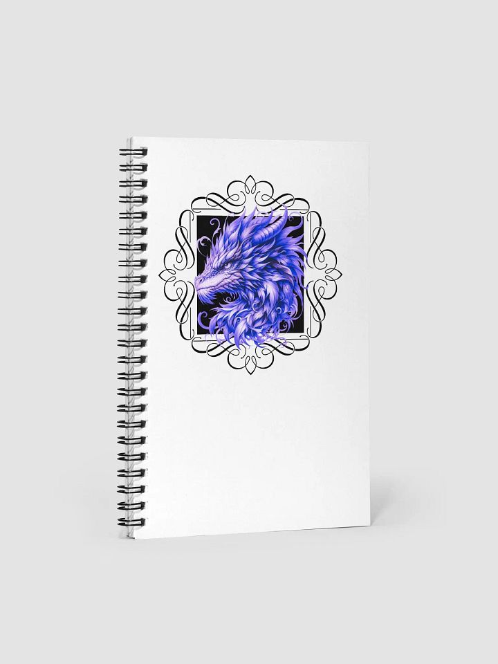 Majestic Amethyst Dragon Spiral Notebook product image (2)