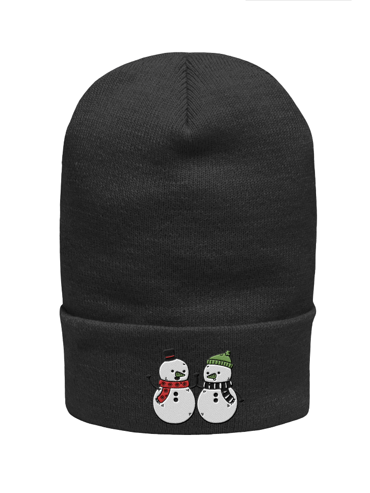 Frosty Duo Embroidered Beanie product image (6)