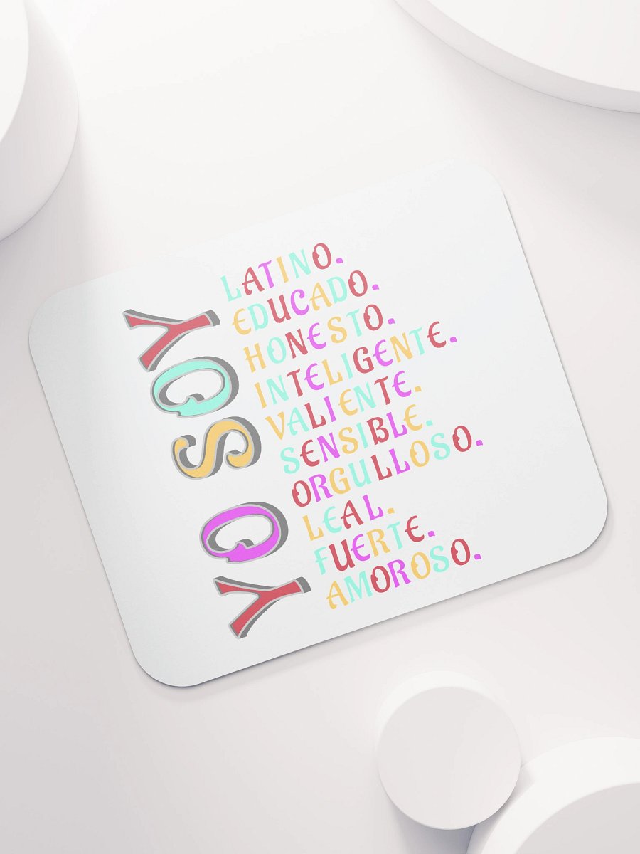Yo Soy I Am Latino Pride Mouse Pad product image (5)