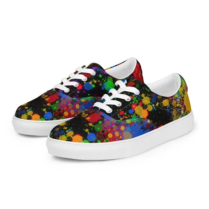 JokersVibe Graffiti Style Lace-Up Shoes product image (2)