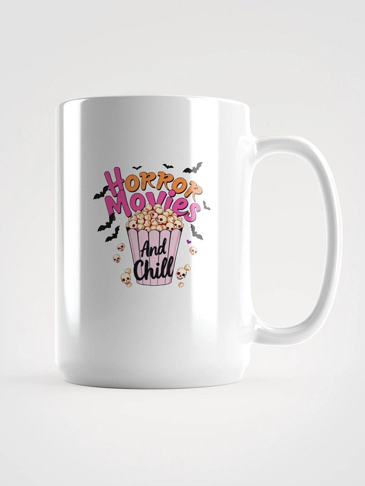 Horror Movies and Chill Popcorn Mug product image (1)