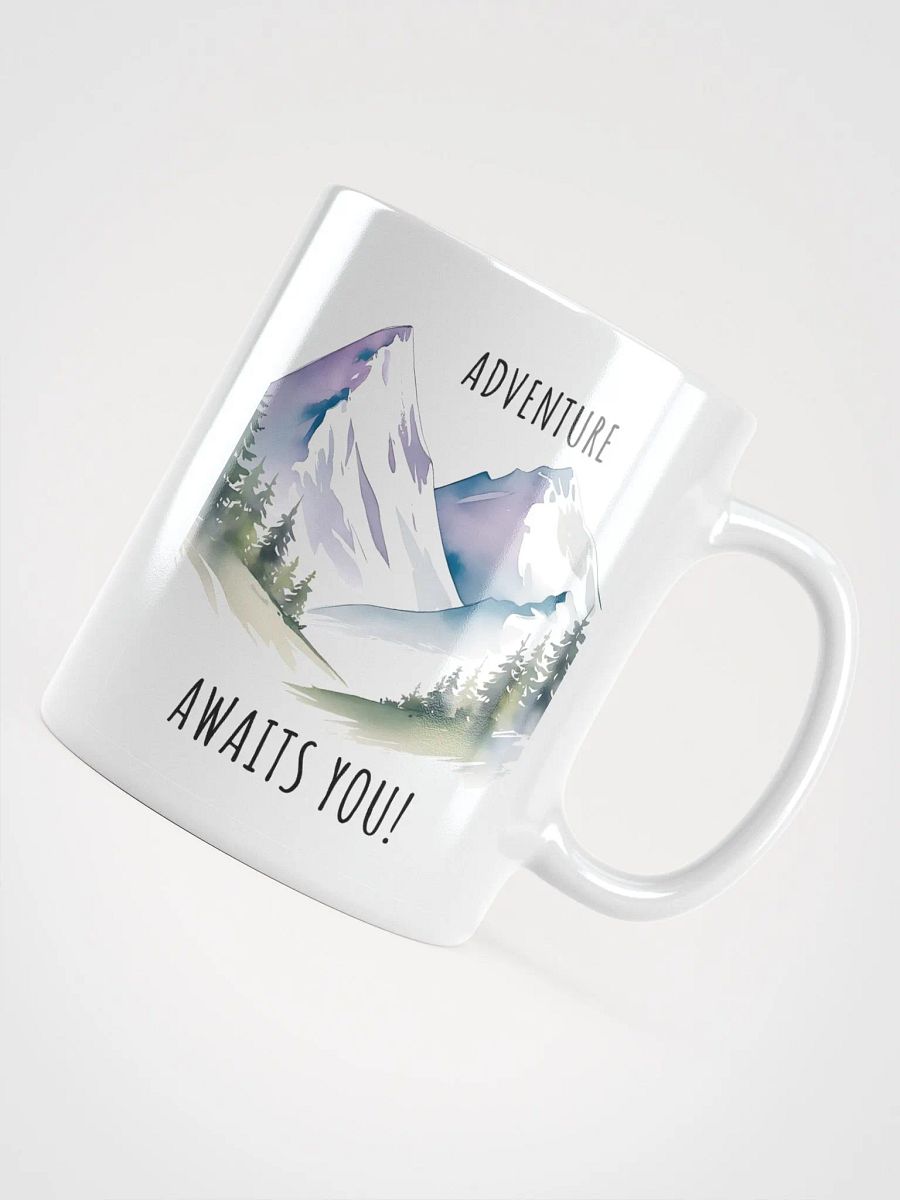 mountain art, wanderlust, motivational quote, adventure awaits, travelers, going away gift, travel girl, free spirit, boho, bohemian print product image (4)