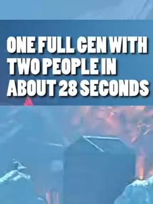 We Completed a Gen in Less than 30 Secs! @ZNH  #dbd #dbdtiktok #dbdclips #dbdsurvivor #intothefog #deadbydaylightmoments 