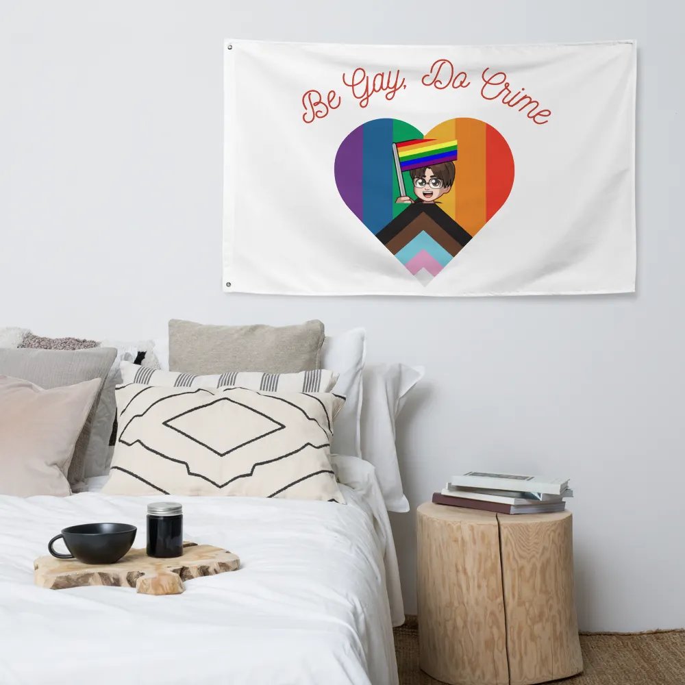 Be Gay, Do Crime Flag product image (4)