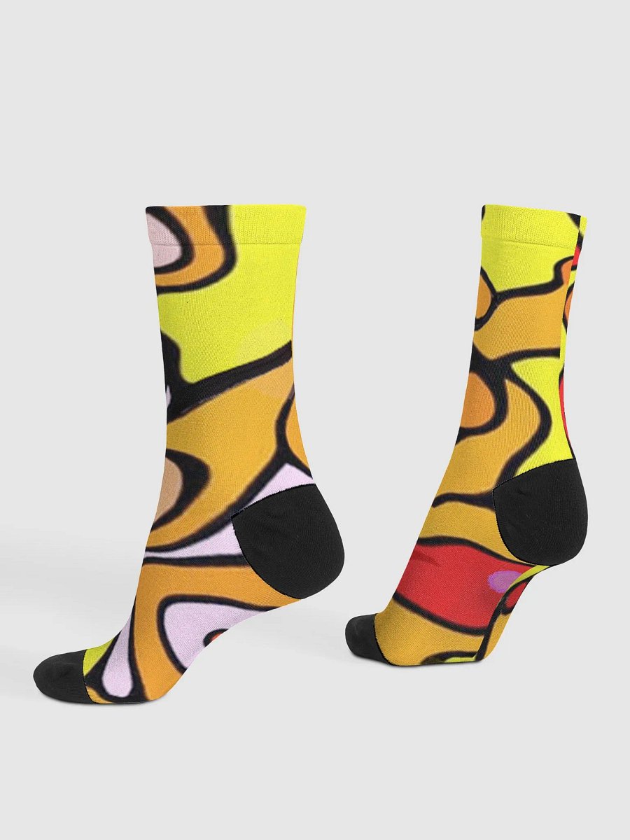 Vibrant Eco-Crew Socks: Colorful Comfort product image (4)